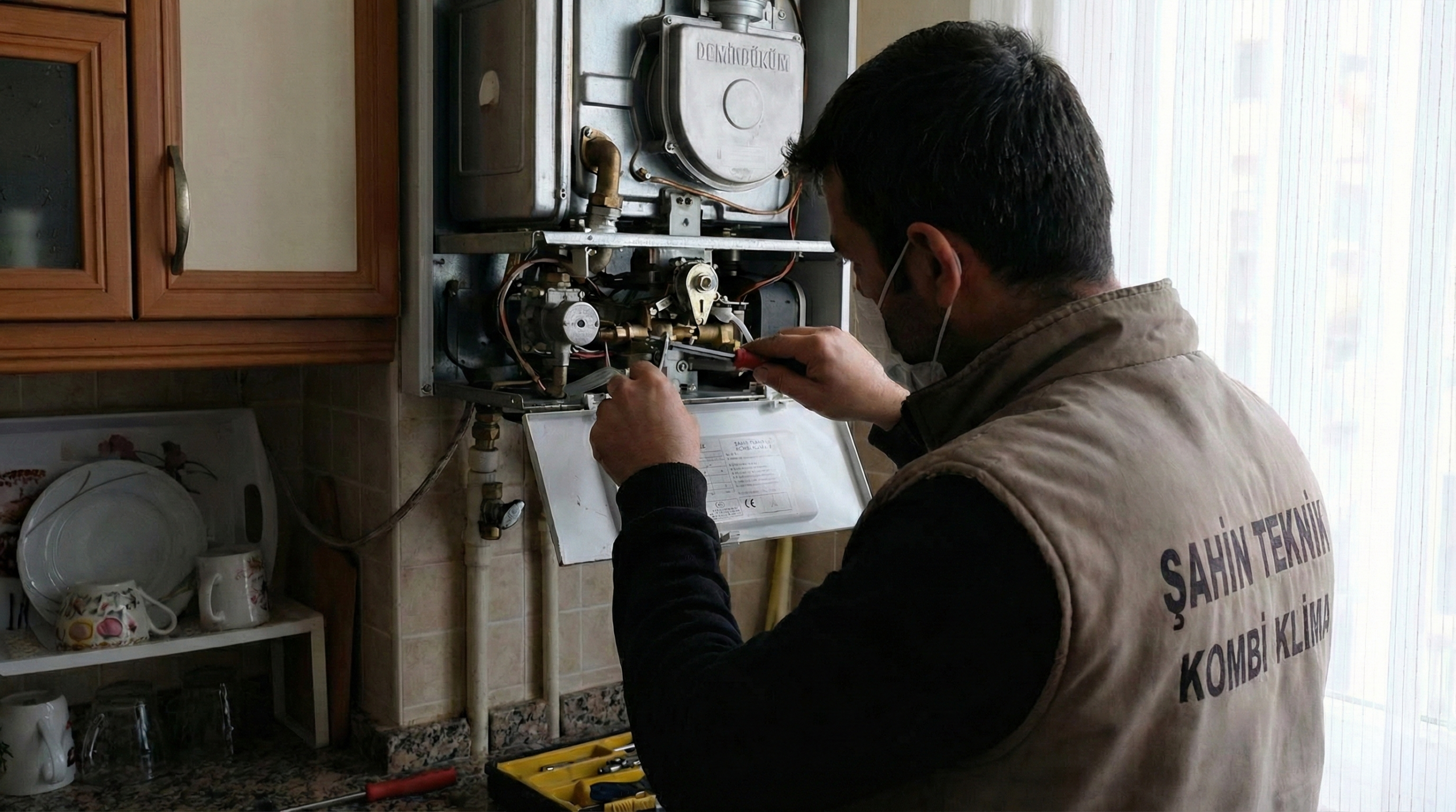 Çorlu klima montajı ve kombi bakımı yapan teknik servis ustası